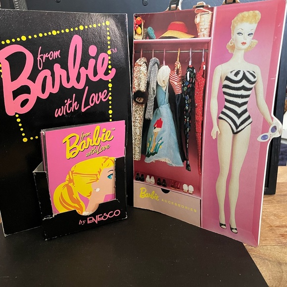 Barbie “from Barbie with Love advertising display pamphlet holder - Picture 2 of 11